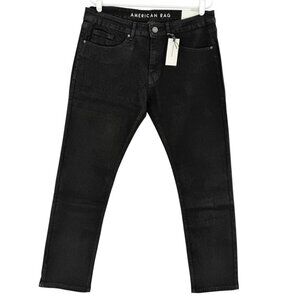 American Rag Men's Comfort Stretch Slim Fit Black Denim Jeans Size 34x30 NWT